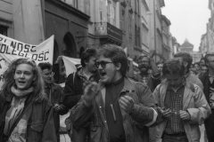 1989-r.-Wiosenne-demonstracje-mlodziezy-i-studentow-w-Krakowie-fot.-Jacek-Boron-Tomasz-7