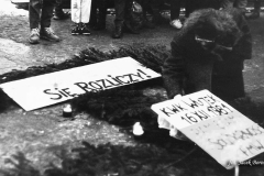 16.12.1987r.-Krakow.-Pikieta-Pikieta-czlonkow-KPN-i-FMW-w-rocznice-pacyfikacji-kopalni-Wujek-w-1982-roku-2