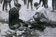 16.12.1987r.-Krakow.-Pikieta-Pikieta-czlonkow-KPN-i-FMW-w-rocznice-pacyfikacji-kopalni-Wujek-w-1982-roku-7